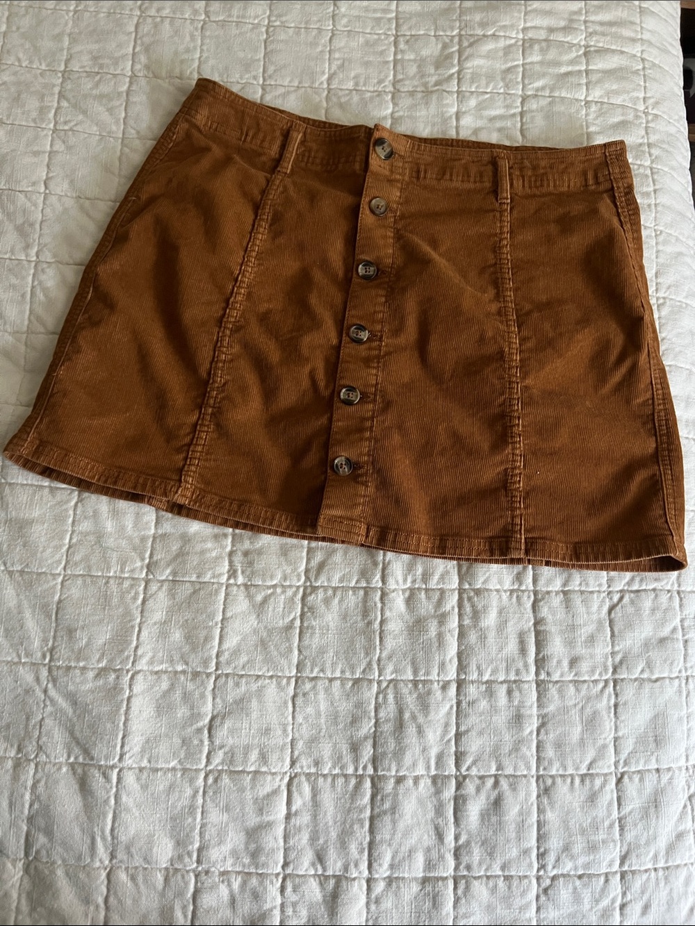 American Eagle High Rise A Line Skirt